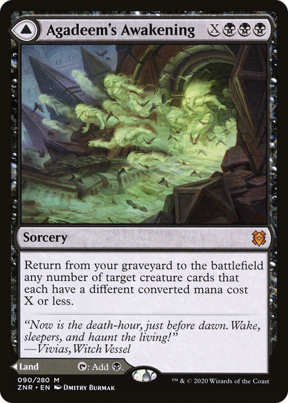 Agadeem's Awakening (ZNR-090) [Zendikar Rising] Foil