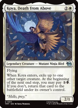 Koya, Death from Above (TMT-011) [Teenage Mutant Ninja Turtles]