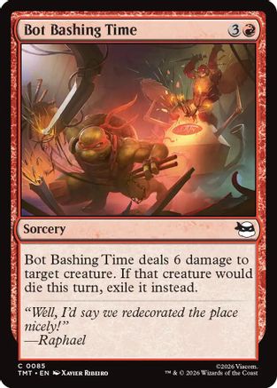 Bot Bashing Time (TMT-085) [Teenage Mutant Ninja Turtles] Foil