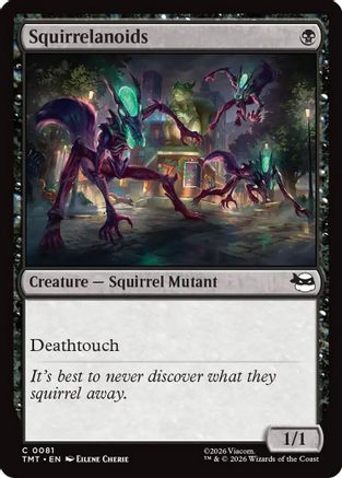 Squirrelanoids (TMT-081) [Teenage Mutant Ninja Turtles] Foil