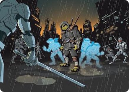 The Last Ronin's Technique Art Card (ASTMT-023) [Art Series: Teenage Mutant Ninja Turtles]
