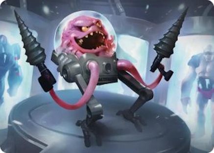 Krang, Master Mind Art Card (4/54) (ASTMT-004) [Art Series: Teenage Mutant Ninja Turtles]