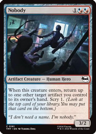 Nobody (TMT-161) [Teenage Mutant Ninja Turtles] Foil