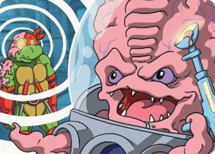 Krang, Master Mind Art Card (25/54) (ASTMT-025) [Art Series: Teenage Mutant Ninja Turtles]