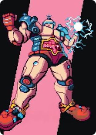 Krang, the All-Powerful Art Card (ASTMT-034) [Art Series: Teenage Mutant Ninja Turtles]