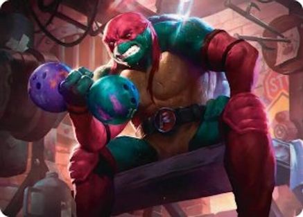 Raphael, Tough Turtle Art Card (ASTMT-009) [Art Series: Teenage Mutant Ninja Turtles]