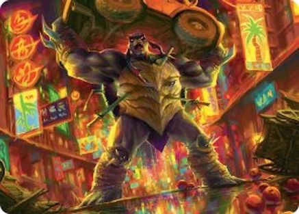 Slash, Reptile Rampager Art Card (ASTMT-010) [Art Series: Teenage Mutant Ninja Turtles]