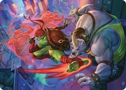 Super Combo Art Card (ASTMT-044) [Art Series: Teenage Mutant Ninja Turtles]