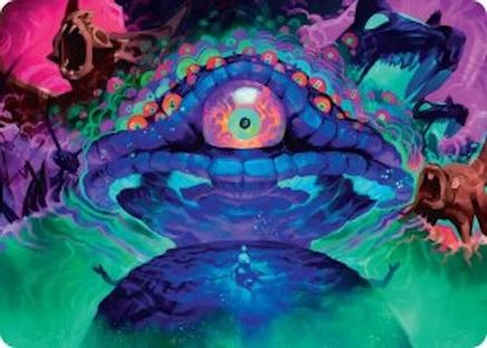 Humongous Fungus Art Card (ASTMT-045) [Art Series: Teenage Mutant Ninja Turtles]