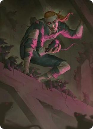 Rat King, the Chaosbringer Art Card (ASTMT-053) [Art Series: Teenage Mutant Ninja Turtles]