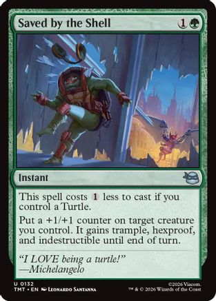 Saved by the Shell (TMT-132) [Teenage Mutant Ninja Turtles]