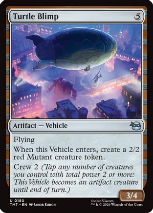 Turtle Blimp (TMT-180) [Teenage Mutant Ninja Turtles]