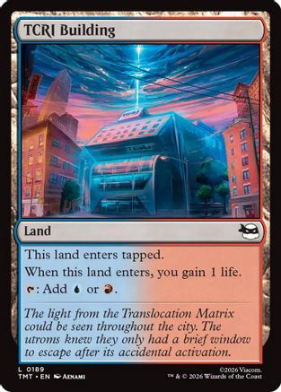 TCRI Building (TMT-189) [Teenage Mutant Ninja Turtles] Foil
