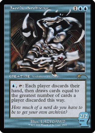 Jace's Archivist (SLD-2515) [Secret Lair Drop Series] Foil