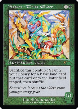 Sakura-Tribe Elder (SLD-2518) [Secret Lair Drop Series] Foil