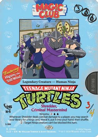 Shredder, Criminal Mastermind - Higure, the Still Wind (SLD-2368) [Secret Lair Drop Series]