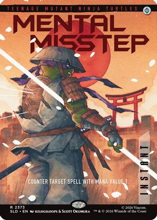 Mental Misstep (SLD-2373) [Secret Lair Drop Series] Foil