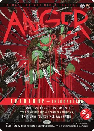 Anger (SLD-2375) [Secret Lair Drop Series] Foil