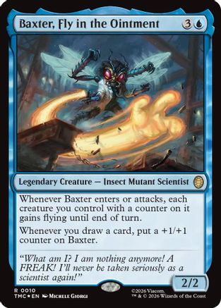 Baxter, Fly in the Ointment (Surge Foil) (TMC-010) [Commander: Teenage Mutant Ninja Turtles] Foil