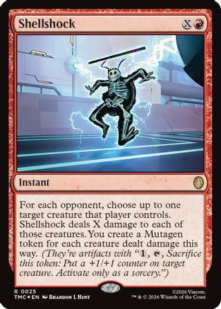 Shellshock (Surge Foil) (TMC-025) [Commander: Teenage Mutant Ninja Turtles] Foil