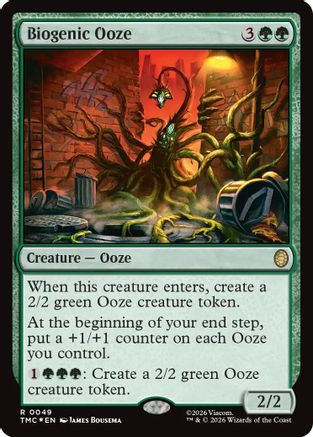 Biogenic Ooze (Surge Foil) (TMC-049) [Commander: Teenage Mutant Ninja Turtles] Foil