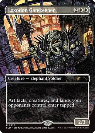 Loxodon Gatekeeper (SLD-2358) [Secret Lair Drop Series] Foil