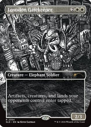 Loxodon Gatekeeper (SLD-2354) [Secret Lair Drop Series] Foil