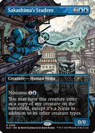 Sakashima's Student (SLD-2359) [Secret Lair Drop Series] Foil