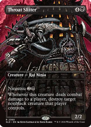Throat Slitter (SLD-2360) [Secret Lair Drop Series] Foil