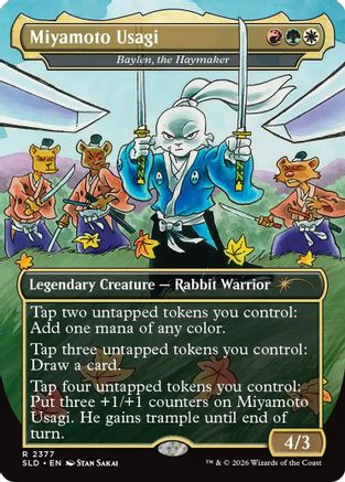 Miyamoto Usagi - Baylen, the Haymaker (SLD-2377) [Secret Lair Drop Series]