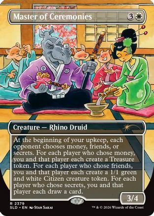 Master of Ceremonies (SLD-2379) [Secret Lair Drop Series] Foil