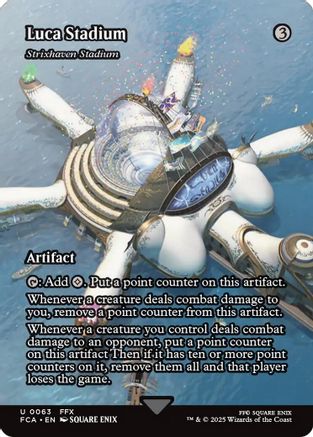 Luca Stadium - Strixhaven Stadium (Showcase) (FCA-063) [FINAL FANTASY: Through the Ages] Foil