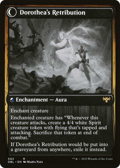 Dorothea, Vengeful Victim (DBL-502) [Innistrad: Double Feature] Foil
