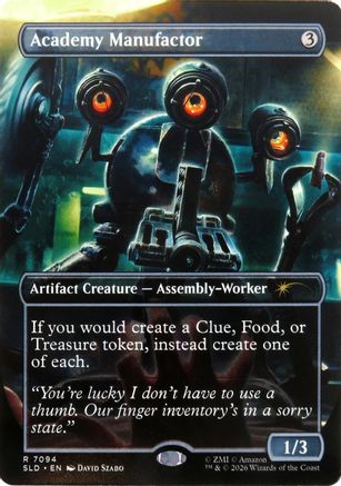 Academy Manufactor (SLD-7094) [Secret Lair Drop Series] Foil