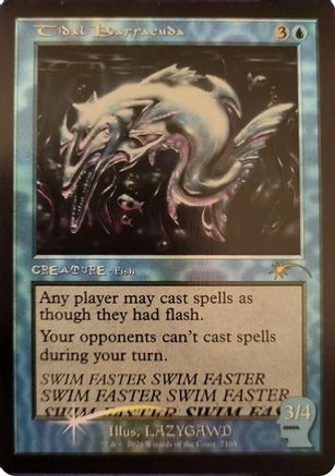 Tidal Barracuda (SLD-7105) [Secret Lair Drop Series] Foil
