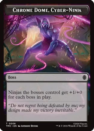 Chrome Dome, Cyber-Ninja (TMC-006) [Commander: Teenage Mutant Ninja Turtles]