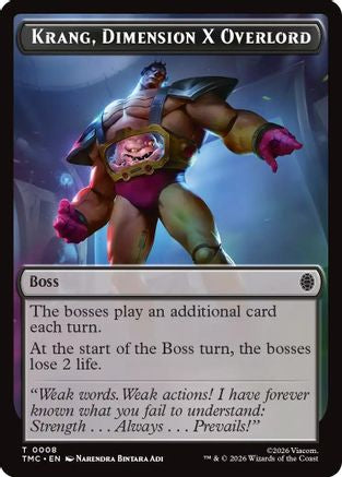 Krang, Dimension X Overlord (TMC-008) [Commander: Teenage Mutant Ninja Turtles]