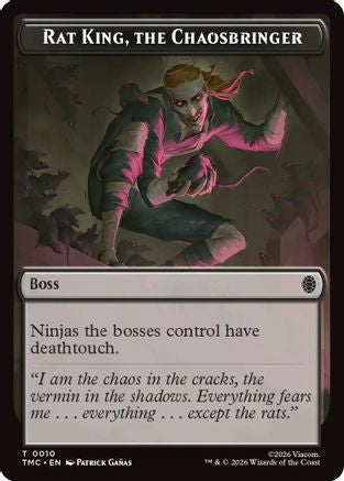 Rat King, The Chaosbringer (TMC-010) [Commander: Teenage Mutant Ninja Turtles]
