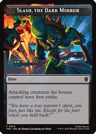 Slash, The Dark Mirror (TMC-014) [Commander: Teenage Mutant Ninja Turtles]