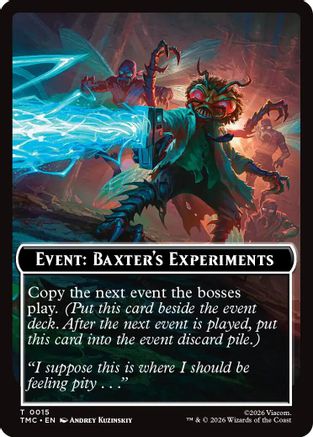 Event: Baxter's Experiments (TMC-015) [Commander: Teenage Mutant Ninja Turtles]