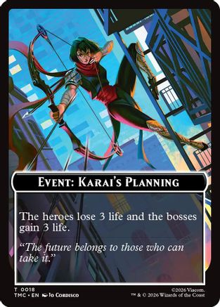 Event: Karai's Planning (TMC-018) [Commander: Teenage Mutant Ninja Turtles]