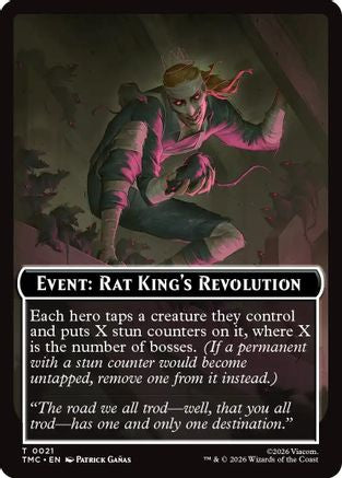 Event: Rat King's Revolution (TMC-021) [Commander: Teenage Mutant Ninja Turtles]