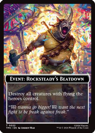 Event: Rocksteady's Beatdown (TMC-022) [Commander: Teenage Mutant Ninja Turtles]