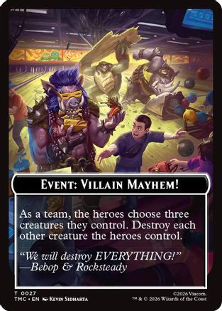 Event: Villain Mayhem! (TMC-027) [Commander: Teenage Mutant Ninja Turtles]