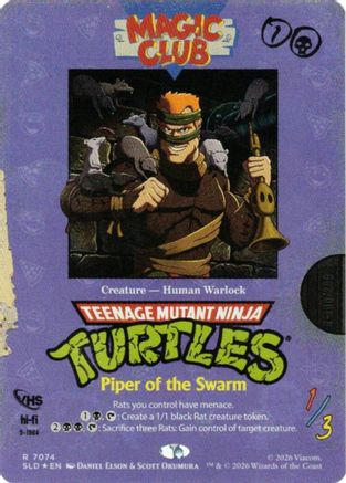 Piper of the Swarm (SLD-7074) [Secret Lair Drop Series] Foil