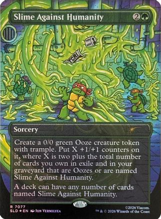 Slime Against Humanity (SLD-7077) [Secret Lair Drop Series] Foil