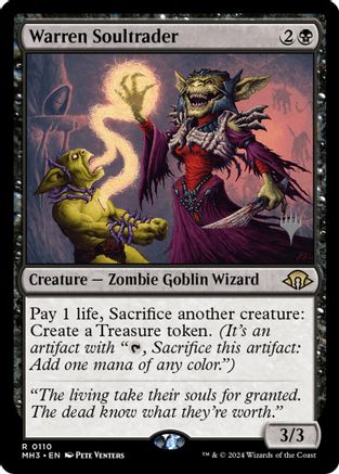 Warren Soultrader (PPECL-110) [Promo Pack: Lorwyn Eclipsed] Foil