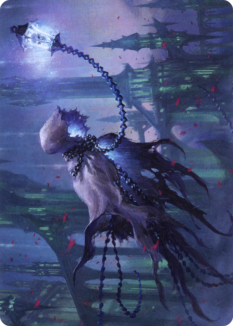 Wanderlight Spirit // Wanderlight Spirit (AVOW-026) (Borderless) [Crimson Vow Art Series] Foil