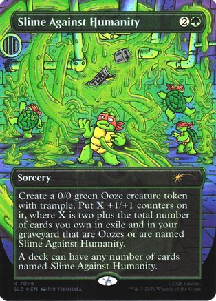 Slime Against Humanity (SLD-7078) [Secret Lair Drop Series] Foil