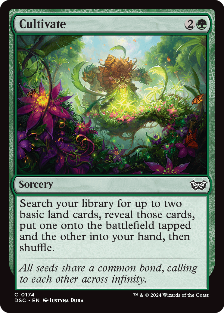 Cultivate (DSC-174) [Duskmourn: House of Horror Commander]